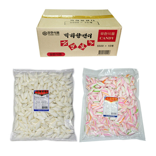 박하사탕 1 Box (5kg) 대용량 캔디/업소용 옥춘사탕