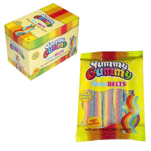 Yummy Gummy 벨트모양 젤리 80g x 12개입