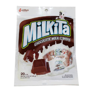 밀키타 초콜릿밀크 캔디 80g