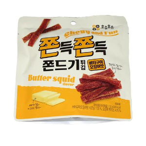 쫀득쫀득 쫀드기 튀김 버터구이오징어맛 50g