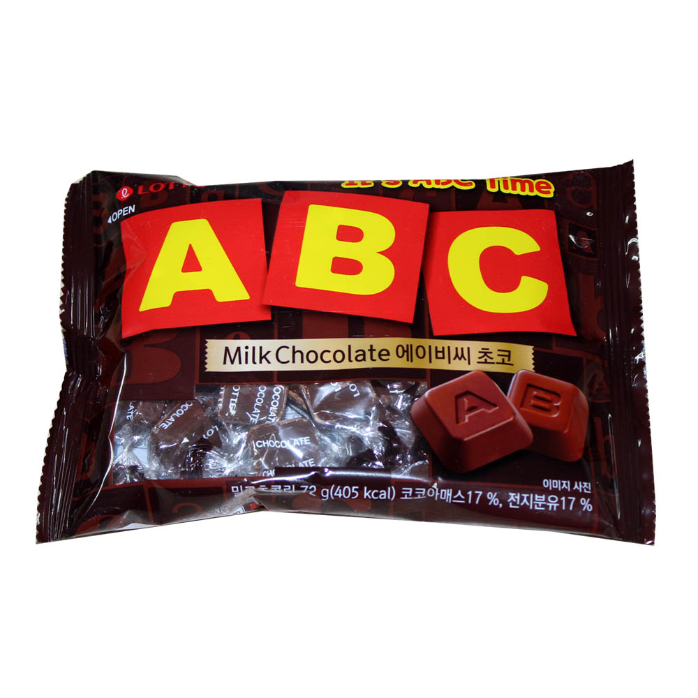 롯데 ABC 초콜릿 72g